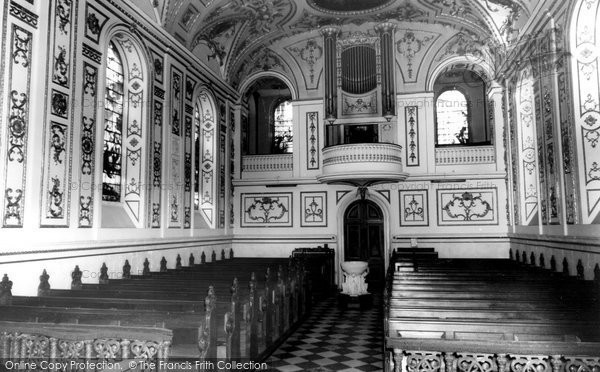 Photo of Great Witley, Witley Court Church Interior c.1965