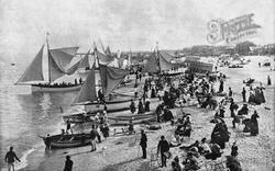 A Typical Scene On The Beach c.1890, Great Yarmouth