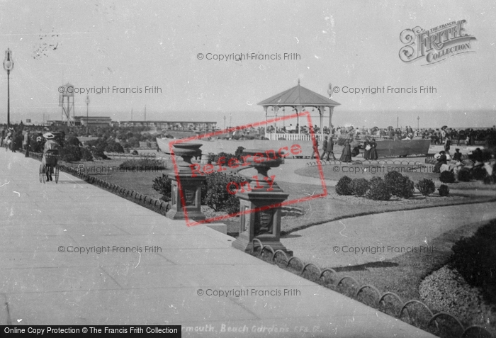 Photo of Great Yarmouth, Beach Gardens 1896