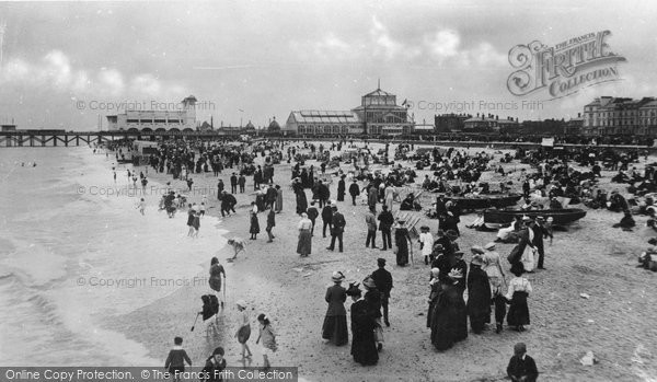 Photo of Great Yarmouth, Beach South Of Jetty c.1910