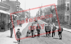 Boys In Regent Road 1896, Great Yarmouth