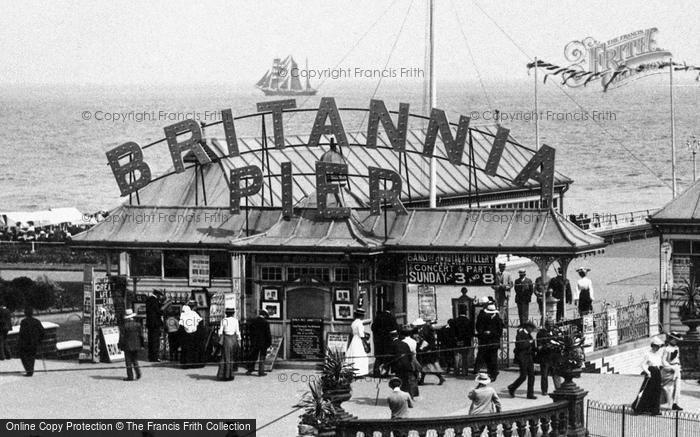 Photo of Great Yarmouth, Britannia Pier Entrance 1904