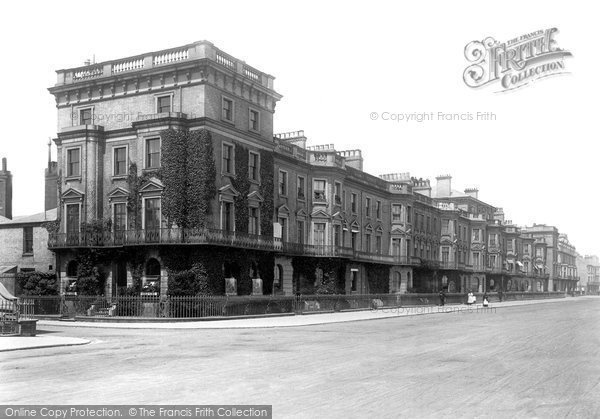 Photo of Great Yarmouth, Britannia Terrace 1891