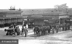 Carriages At The Jetty 1891, Great Yarmouth