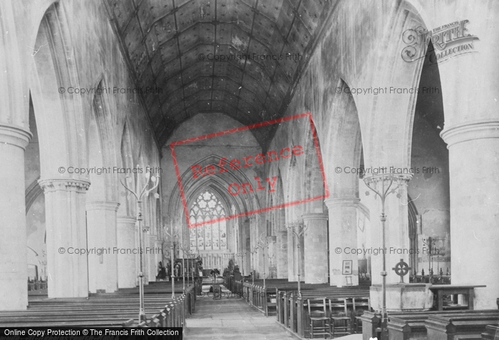 Photo of Great Yarmouth, Church Of St Nicholas, Nave East 1887