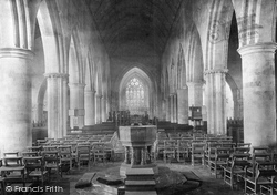 Church Of St Nicholas, Nave East 1891, Great Yarmouth