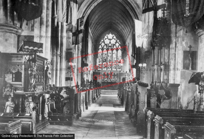 Photo of Great Yarmouth, Church Of St Nicholas, Nave East 1922