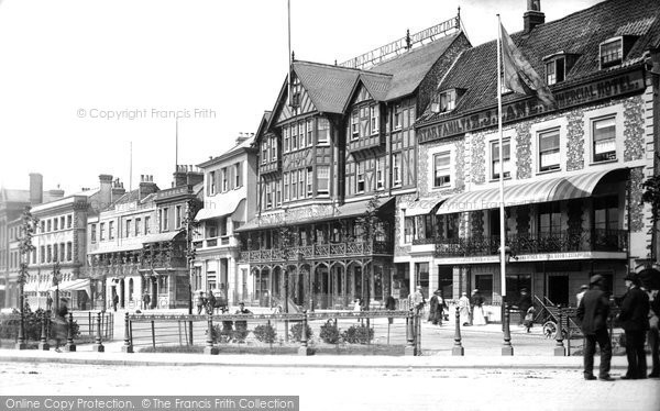 Photo of Great Yarmouth, Cromwell Hotel 1896