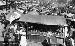 Fruit Stall, The Market 1908, Great Yarmouth
