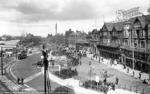 Photo of Great Yarmouth, Hall Quay 1908