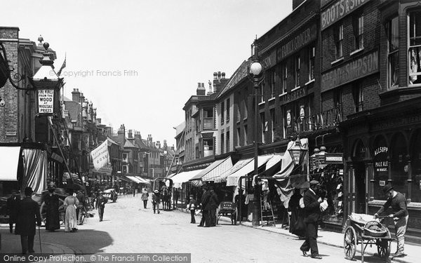 Photo of Great Yarmouth, King Street 1896