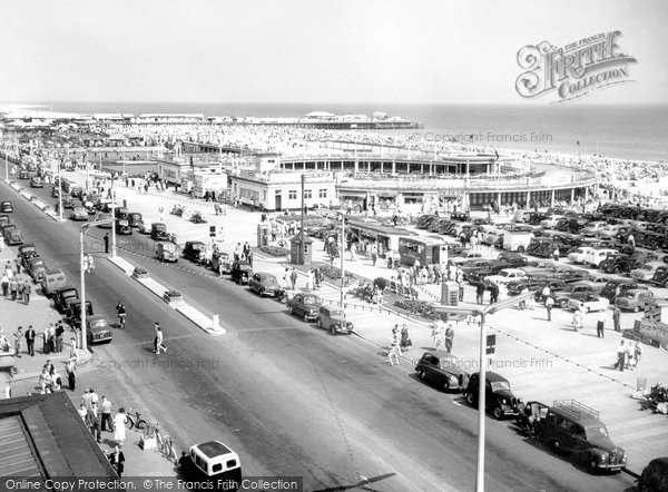 Photo of Great Yarmouth, Marine Parade And Marina c.1957