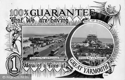 Postcard Design c.1960, Great Yarmouth