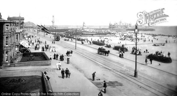 Photo of Great Yarmouth, Promenade And Beach 1908
