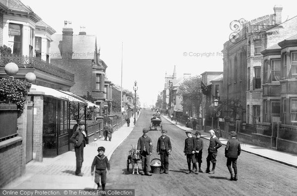 Photo of Great Yarmouth, Regent Road 1896