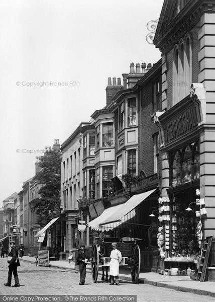 Photo of Great Yarmouth, Shop In King Street 1896