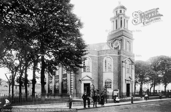 Photo of Great Yarmouth, St George's Church 1891