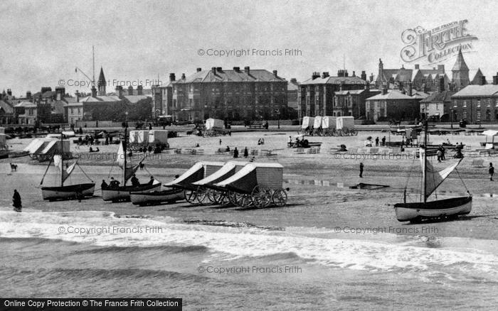 Photo of Great Yarmouth, The Beach 1887