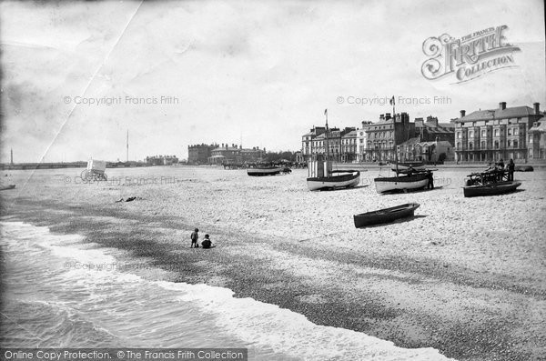 Photo of Great Yarmouth, The Beach 1887