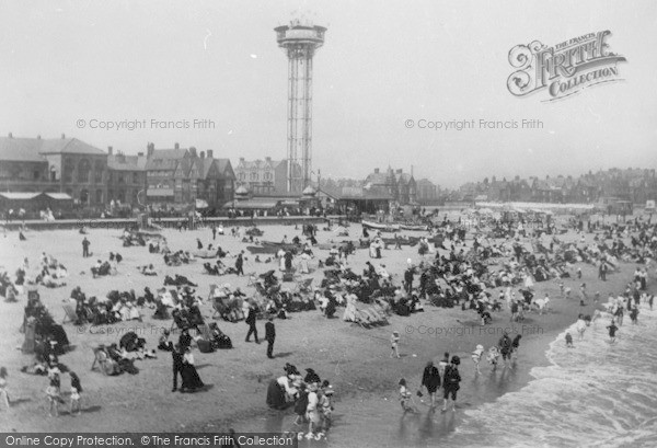 Photo of Great Yarmouth, The Beach And Tower 1908