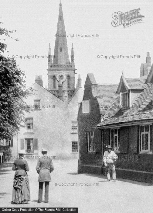 Photo of Great Yarmouth, The Church And Fishermen's Hospital 1887