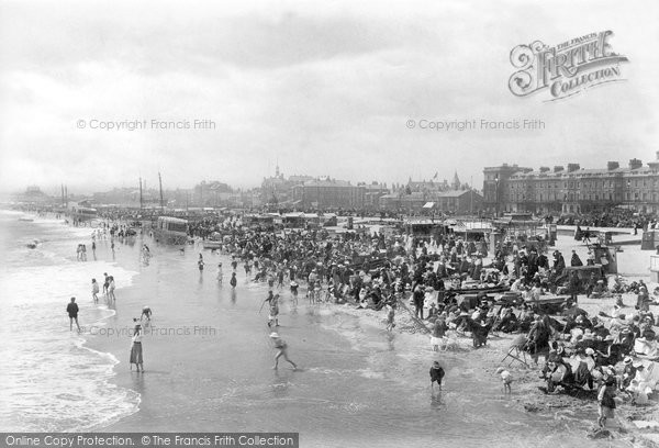 Photo of Great Yarmouth, The Sands 1904