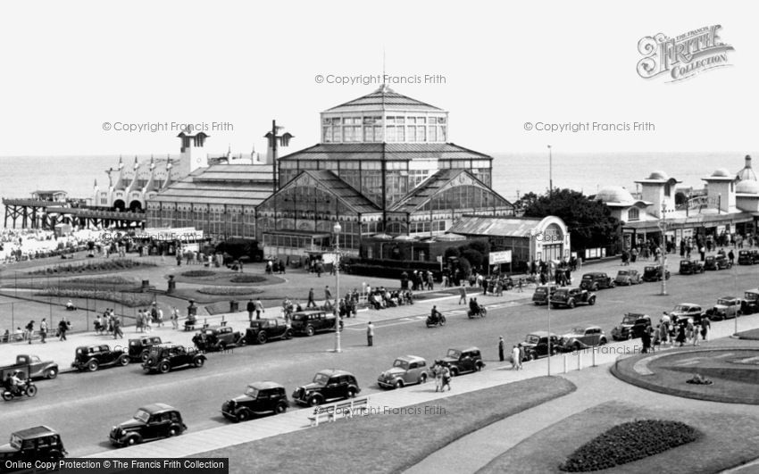 Great Yarmouth, Wellington Pier and the Winter Garden c1955
