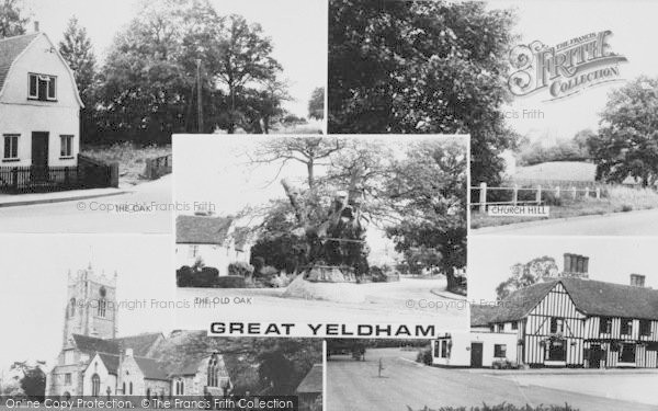 Photo of Great Yeldham, Composite c.1960