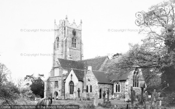 Photo of Great Yeldham, The Parish Church c.1960