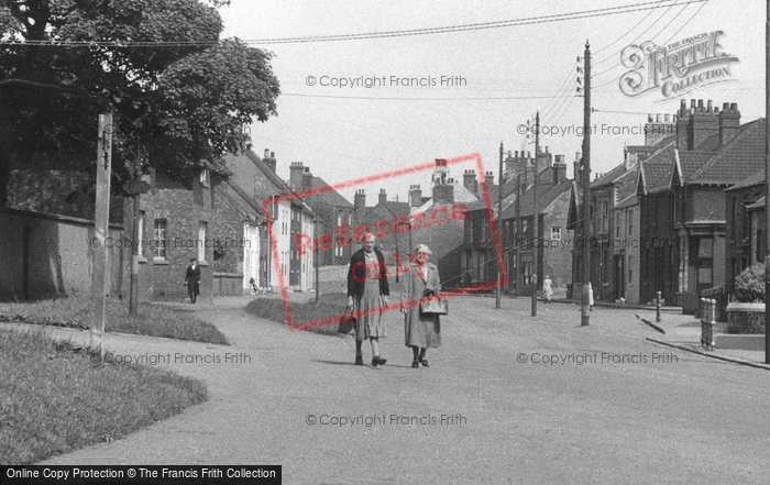 Photo of Greatham, Elderly Ladies, Front Street c.1955