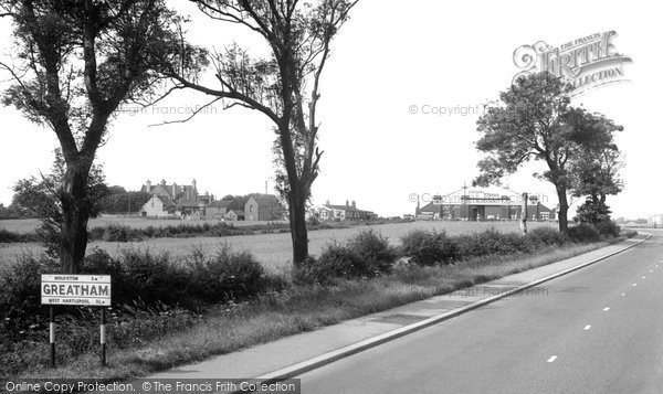 Photo of Greatham, Sappers Corner c.1955
