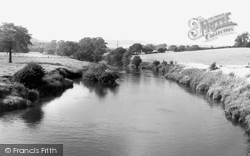 The River Aire c.1960, Greengates