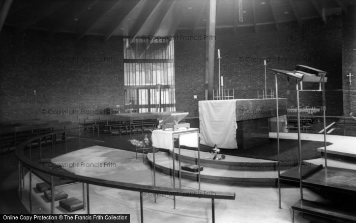 Photo of Greenhill, St Peter's Church, Interior c.1955