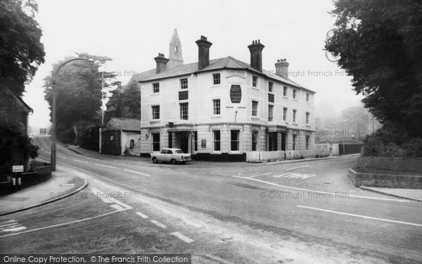 Photo of Greenhithe, The Railway Hotel c.1960