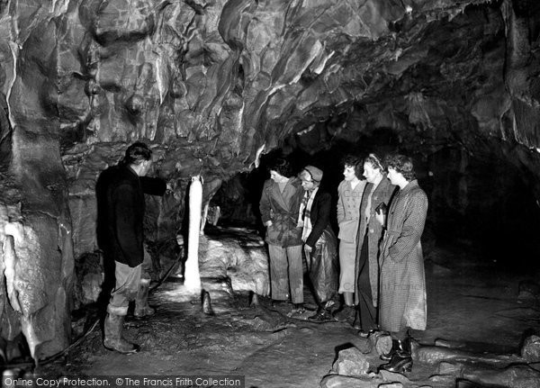 Photo of Greenhow Hill, Policeman's Truncheon, Stump Cross Caverns c.1955