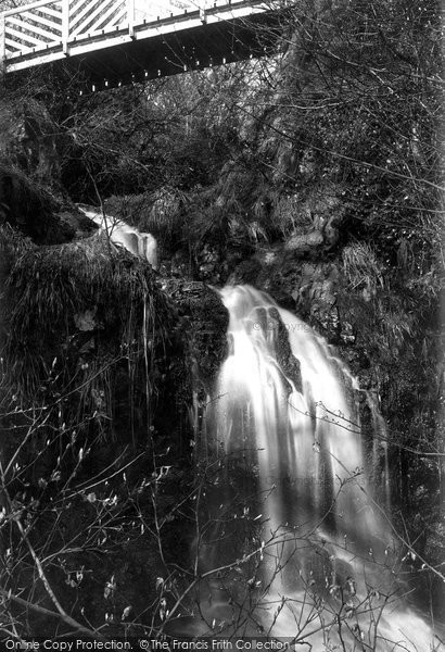 Photo of Greenock, Auch Mountain Glen Waterfall 1899