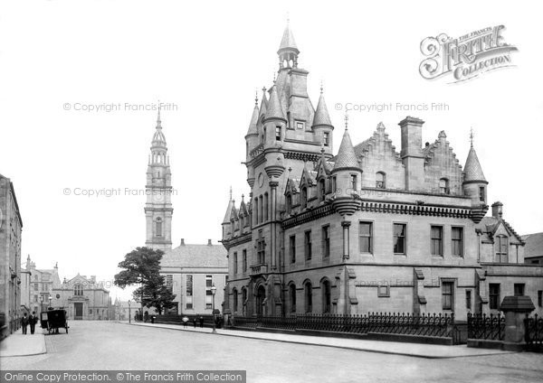 Photo of Greenock, Court House 1897