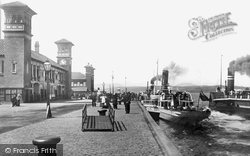 Pier And Steamers 1897, Greenock