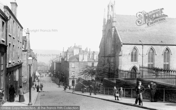 Photo of Greenock, South Parish Church And Ann Street 1904