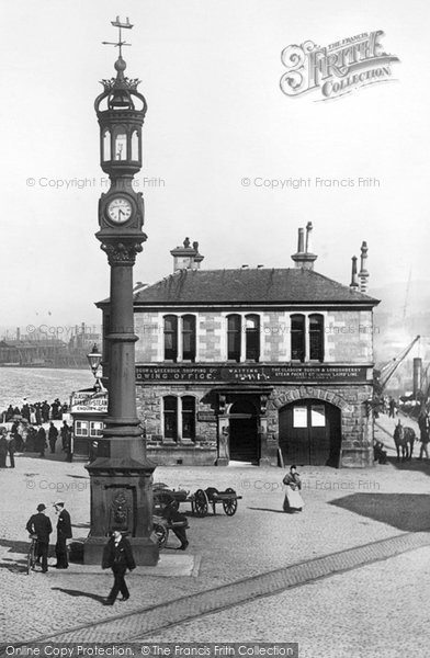 Photo of Greenock, The Booking Office 1897
