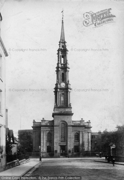 Photo of Greenock, West Parish Church 1904