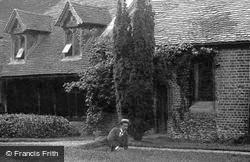 Man By St Andrew's Church 1906, Greensted