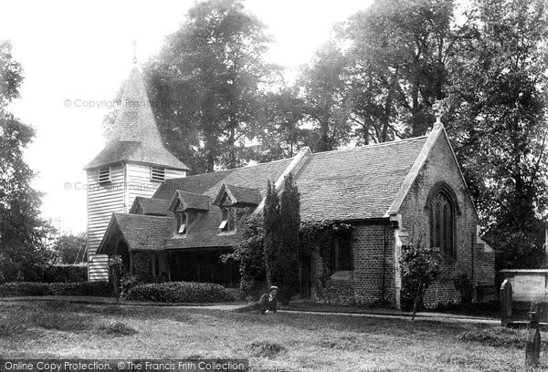 Photo of Greensted, St Andrew's Church 1906