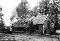 St Andrew's Church 1906, Greensted