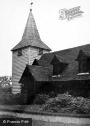 St Andrew's Church 1950, Greensted