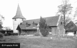 The Church c.1955, Greensted