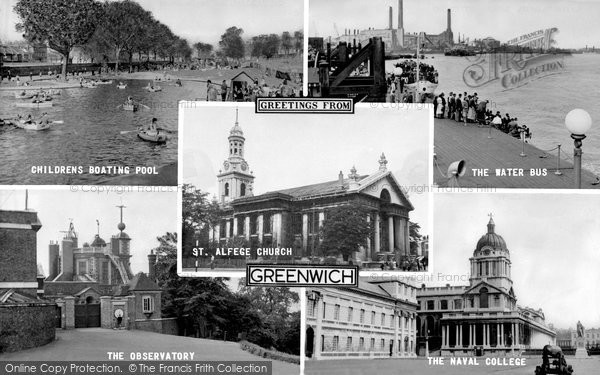 Photo of Greenwich, Composite c.1950