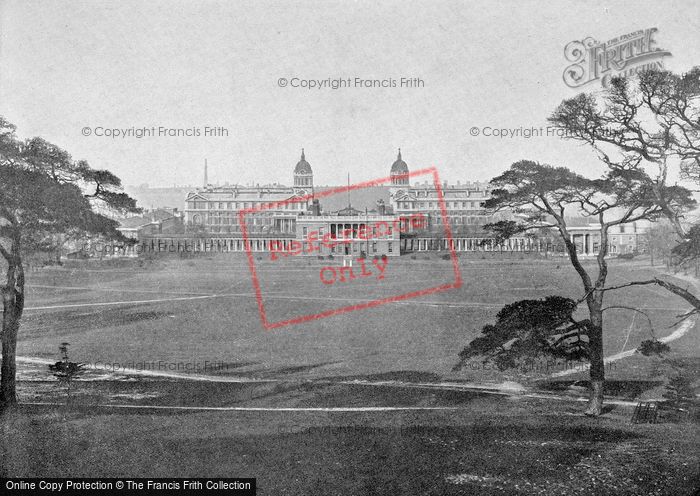 Photo of Greenwich, Hospital From The Observatory c.1895
