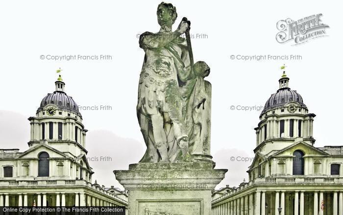 Photo of Greenwich, Royal Naval College, Statue Of Charles Ll 2010