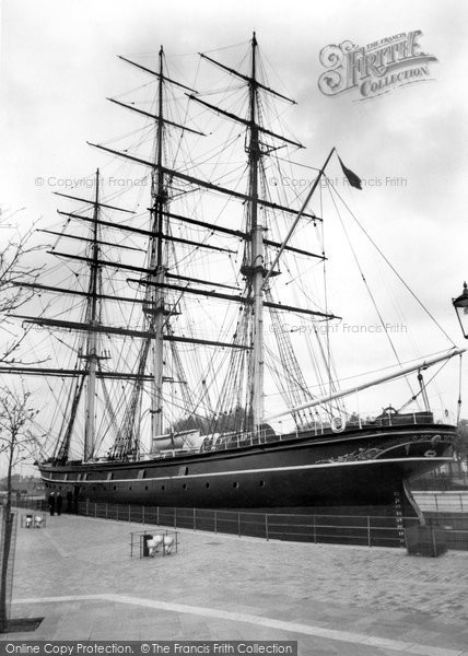 Photo of Greenwich, The Cutty Sark c.1960